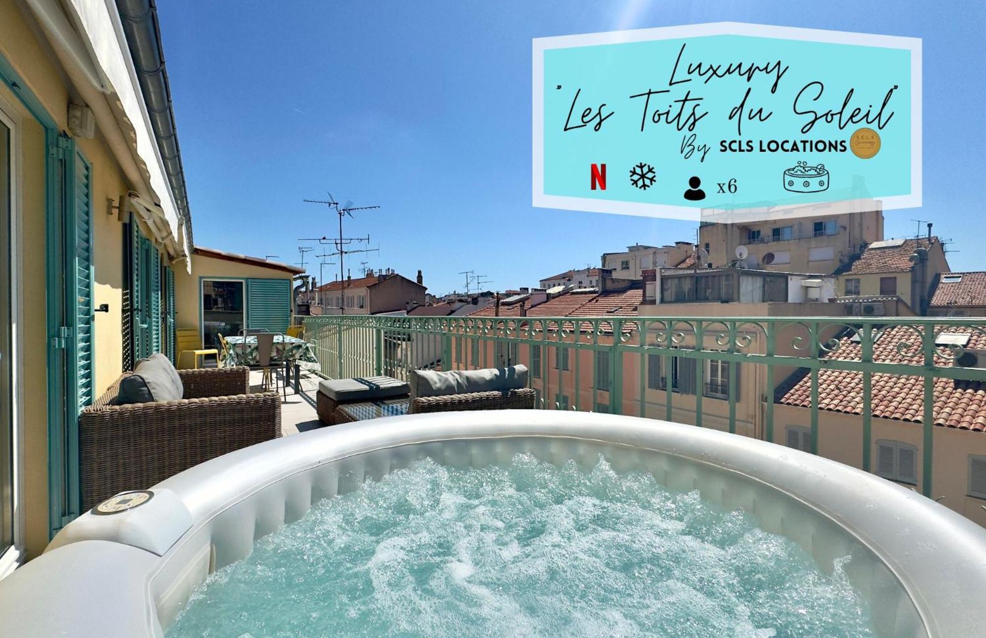 Appartement Luxury Les Toîts Du Soleil - T3 Cannes